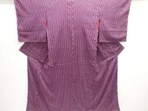 大正ロマン　縞模様着物